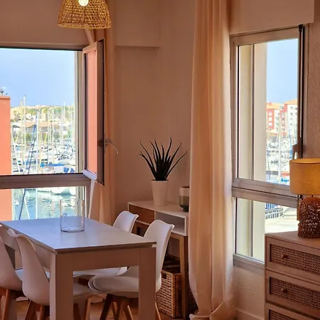 Cosy Avec Vue Port Lägenhet Agde